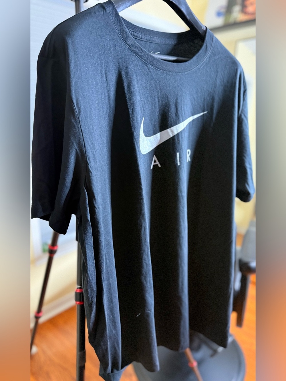 Beautiful Nike Air Men's Black Graphic
T-Shirt!!!